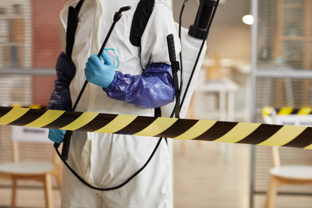 Professional Infectious Disease Decontamination technician working in Narberth, PA